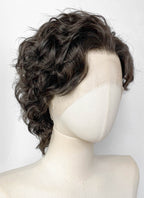 House of Dragon Prince Jacaerys Velaryon Brunette Curly Lace Front Synthetic Men's Wig LF8140