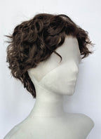 Spider-Man Peter Parker Brunette Curly Lace Front Synthetic Men's Wig LF8144