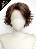 Tangled Rapunzel Brown Wavy Lace Front Synthetic Wig LF8150
