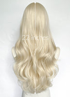 Blonde Wavy Lace Front Synthetic Wig LFCS345