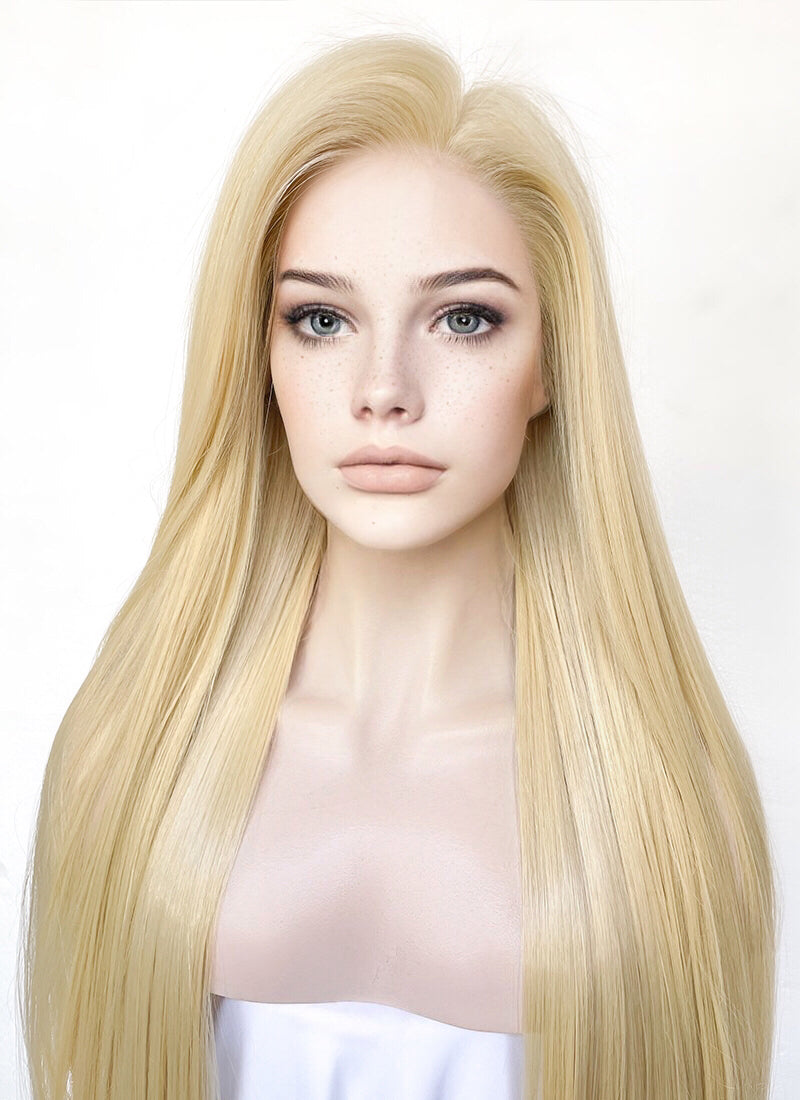 Blonde Straight 13 x 6 Lace Top Kanekalon Wig WigIsFashion