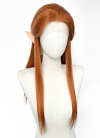Critical Role The Legend of Vox Machina Keyleth Ginger Straight Lace Front Synthetic Wig LW4022A