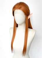 Critical Role The Legend of Vox Machina Keyleth Ginger Straight Lace Front Synthetic Wig LW4022A