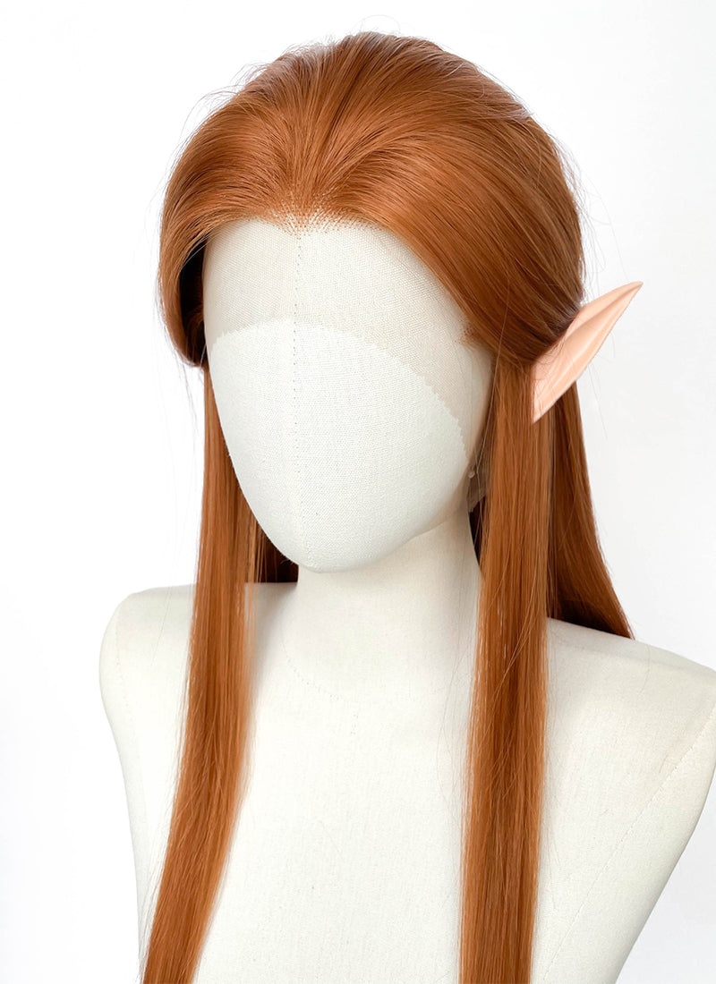 Critical Role The Legend of Vox Machina Keyleth Ginger Straight Lace Front Synthetic Wig LW4022A