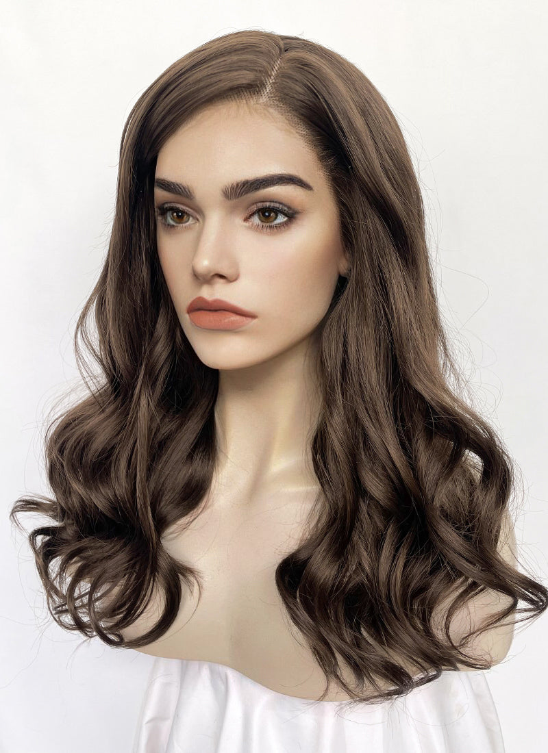 The Hunger Games: The Ballad of Songbirds & Snakes Lucy Gray Baird Brunette Wavy Lace Front Synthetic Wig LW4033