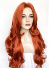 X-MEN 97 Jean Grey Ginger Wavy Lace Front Synthetic Hair Wig LW4037