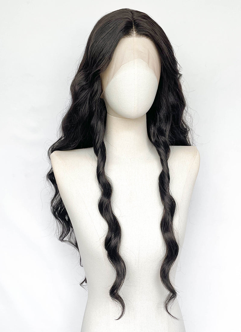 The Lord of the Rings Arwen Brunette Wavy Lace Front Synthetic Hair Wig LW4120