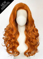 Critical Role Murray Mag'Nesson Ginger Wavy Lace Front Synthetic Wig LW4135
