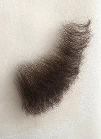 Handmade HD Lace Realistic Brown Sideburns Facial Hair Set MB006