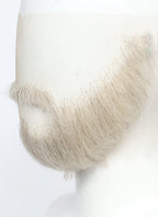 Handmade HD Lace Realistic Blonde Mixed Brown Long Stubble and Moustache Facial Hair Set MB053