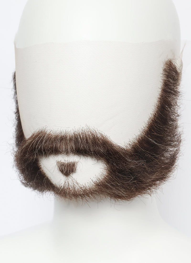 Call of Duty: Modern Warfare Captain Jonathan "John" Price Handmade HD Lace Realistic Medium Brown Beard and Moustache Facial Hair Set MB058