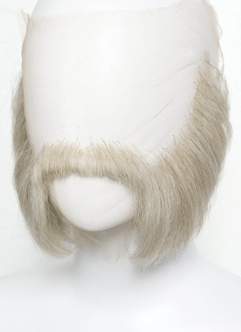 Handmade HD Lace Realistic Blonde Mixed Brown Hulihee Beard and Moustache Facial Hair Set MB059