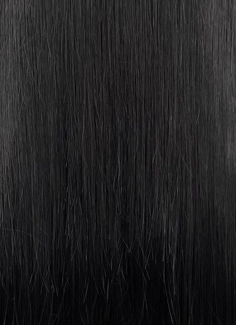 Black Straight Synthetic Hair Wig NLCS025