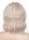 Ash Pinkish Blonde Wavy Synthetic Hair Wig NS431