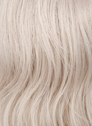 Ash Pinkish Blonde Wavy Synthetic Hair Wig NS431