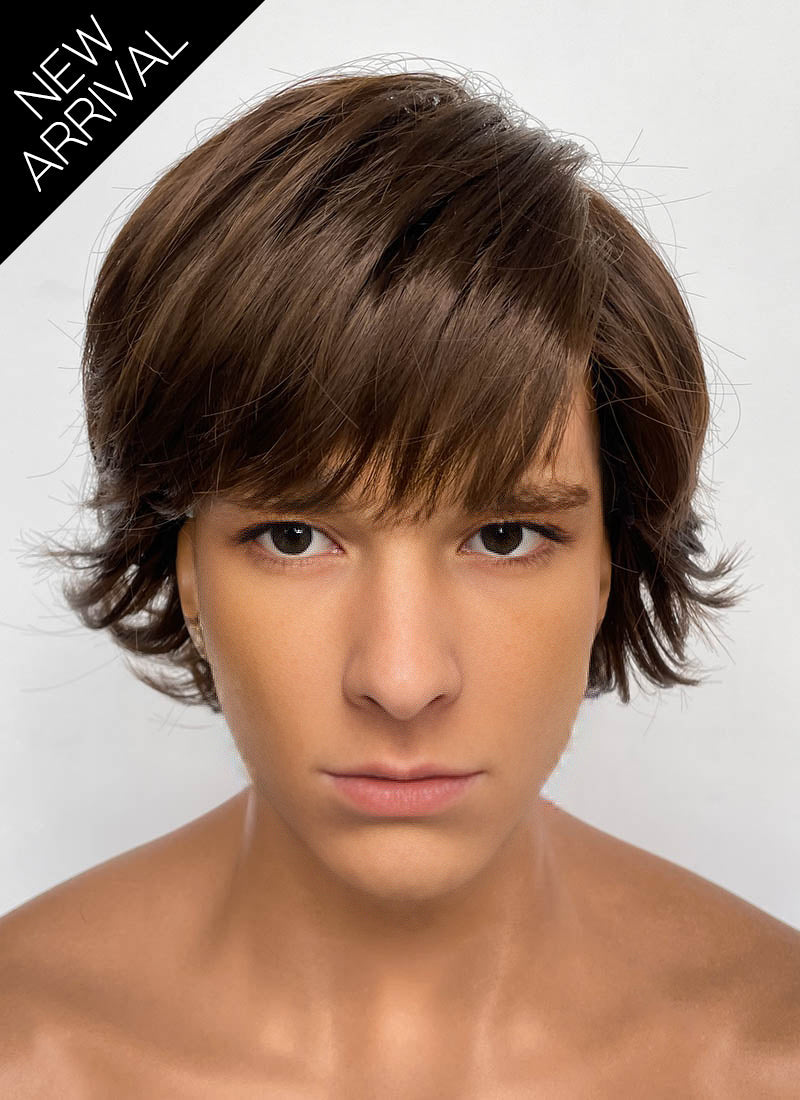 How to Train Your Dragon Hiccup Horrendous Haddock III Brunette Straight Synthetic Hair Wig TB1757