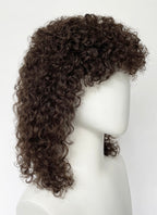 Stranger Things Dustin Henderson Brunette Curly Natural Hair Wig TBH1772