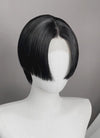 Jet Black Straight Lace Front Synthetic Wig LF8042