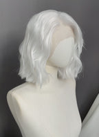 White Wavy Lace Front Synthetic Hair Wig LF8093