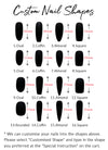 Coffin Press-On Nails FN024