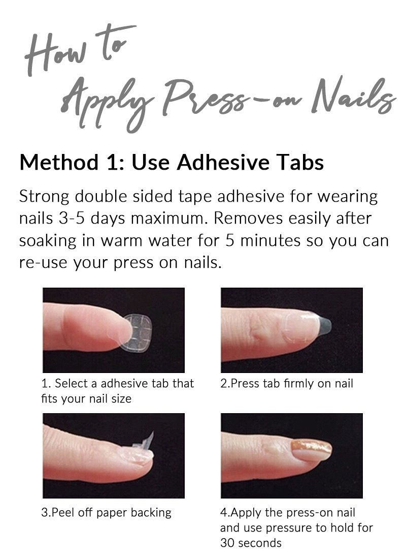 Almond Press-On Nails FN044