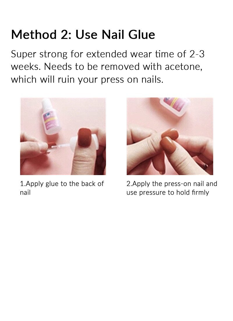 Almond Press-On Nails FN043