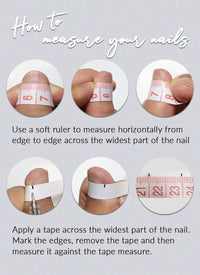 Coffin Press-On Nails FN057