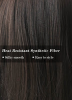 Brunette Straight Bob Synthetic Wig NS077
