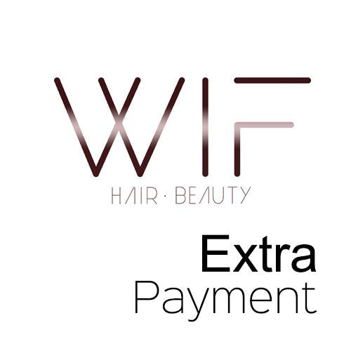 Custom Wig Payment / Extra Payment