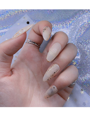 Almond Press-On Nails FN027