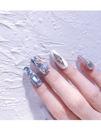 Coffin Press-On Nails FN037