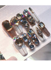 Coffin Press-On Nails FN037
