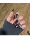 Coffin Press-On Nails FN045