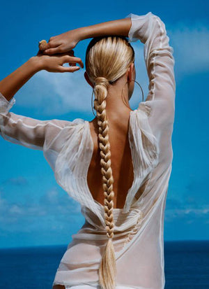30" Festival Elastic Band Braid Synthetic Hair Ponytail Extension FP071