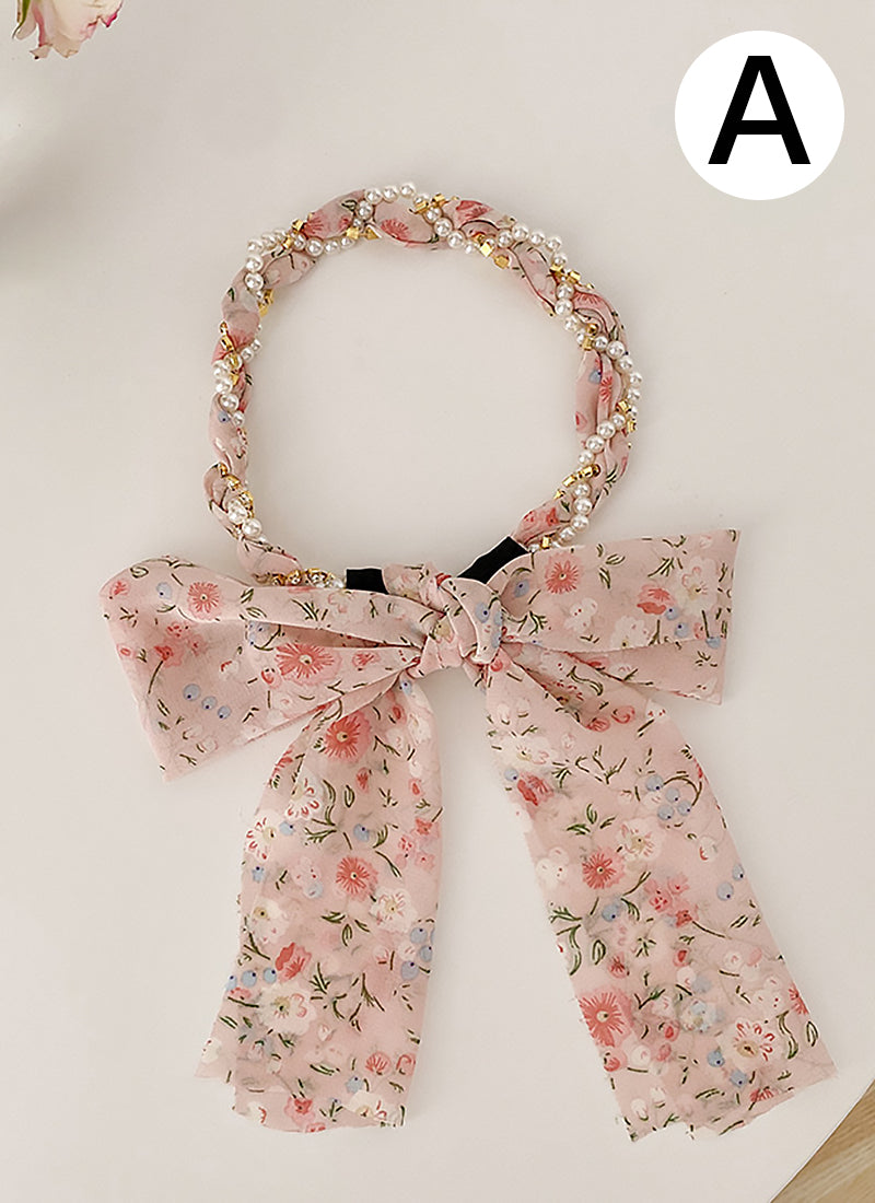 Floral Print Headband