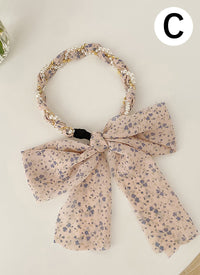 Floral Print Headband