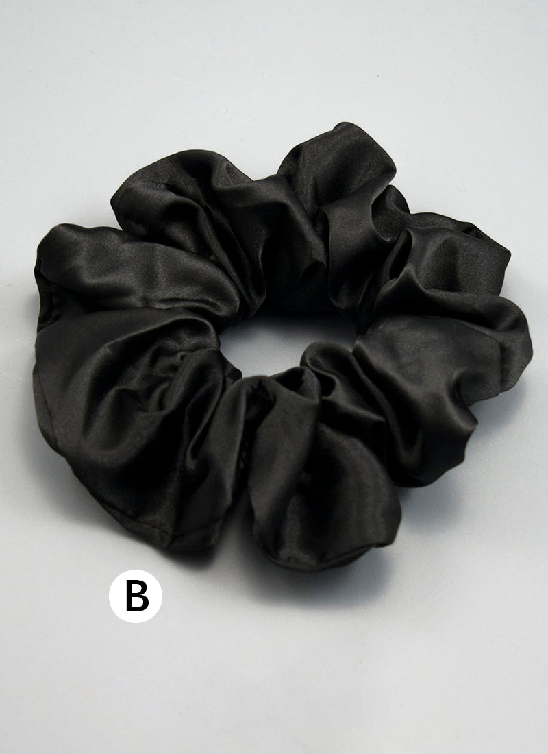 Plain Satin Scrunchie