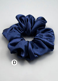 Plain Satin Scrunchie