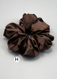 Plain Satin Scrunchie