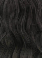 Wavy Jet Black Lace Front Synthetic Wig LF094