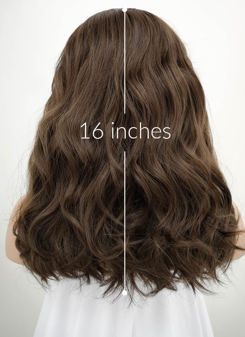 Brown wig discount frontal