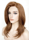 Brown Straight Lace Front Synthetic Wig LF1313