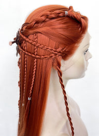 Ginger Braided Yaki Lace Front Synthetic Wig LF2135