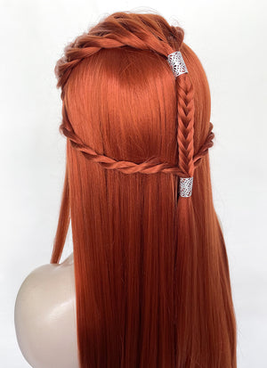 Ginger Braided Yaki Lace Front Synthetic Wig LF2140