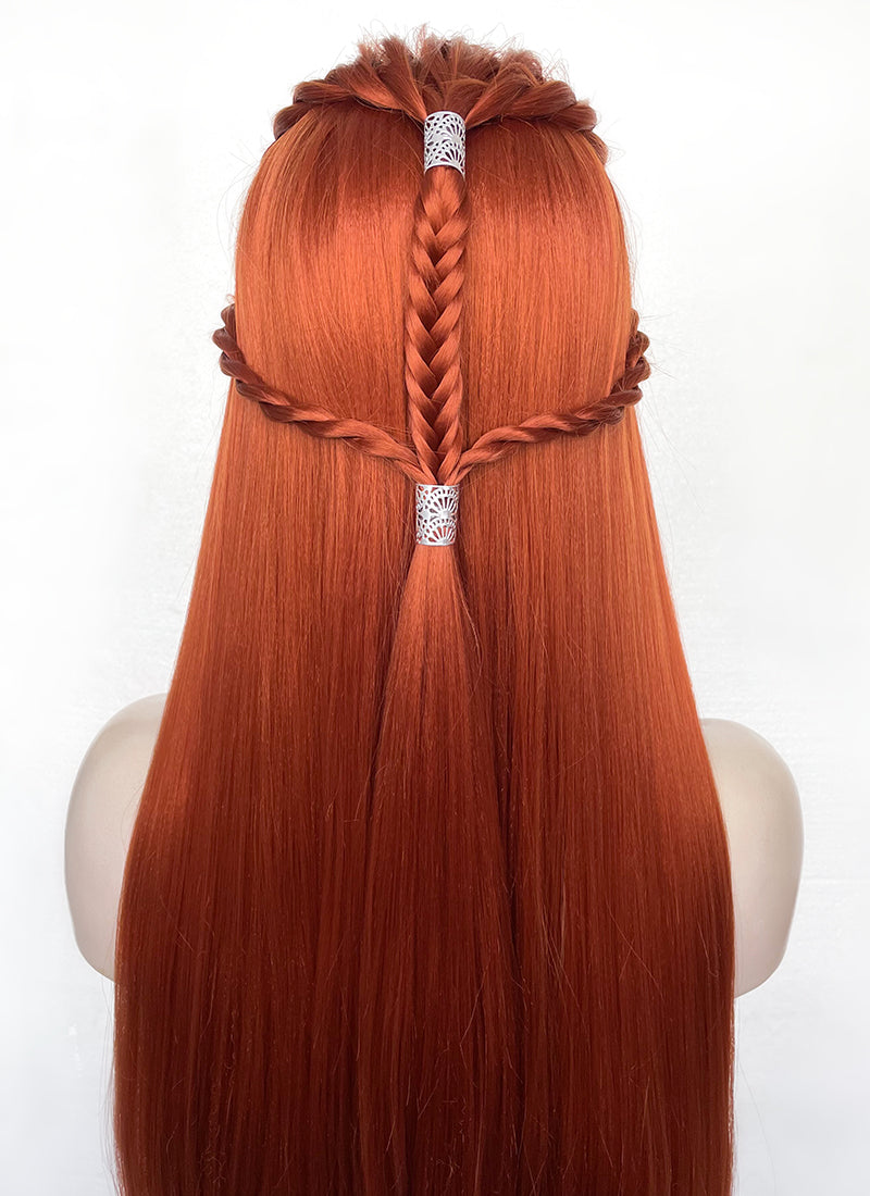 Ginger Braided Yaki Lace Front Synthetic Wig LF2140