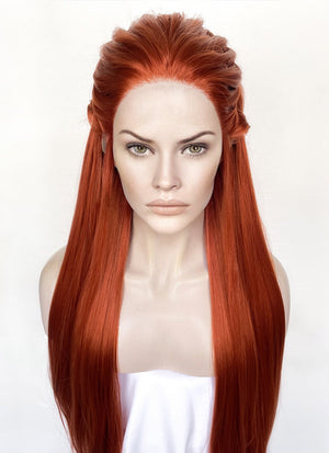 Ginger Braided Yaki Lace Front Synthetic Wig LF2140