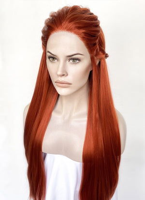 Ginger Braided Yaki Lace Front Synthetic Wig LF2140