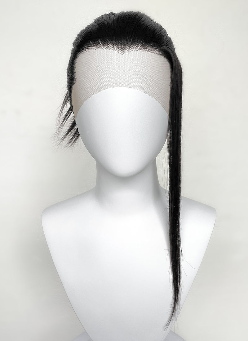 Jujutsu Kaisen Suguru Geto Black Braided Lace Front Synthetic Wig LF2146