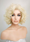 Light Blonde Wavy Bob Lace Front Synthetic Wig LF235