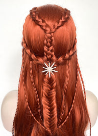 Ginger Braided Lace Front Synthetic Wig LF2500